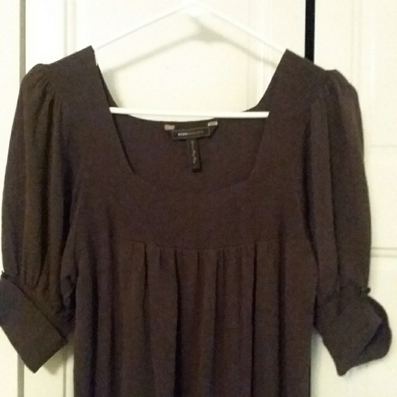 Brown midi dress - Picture 4 of 4